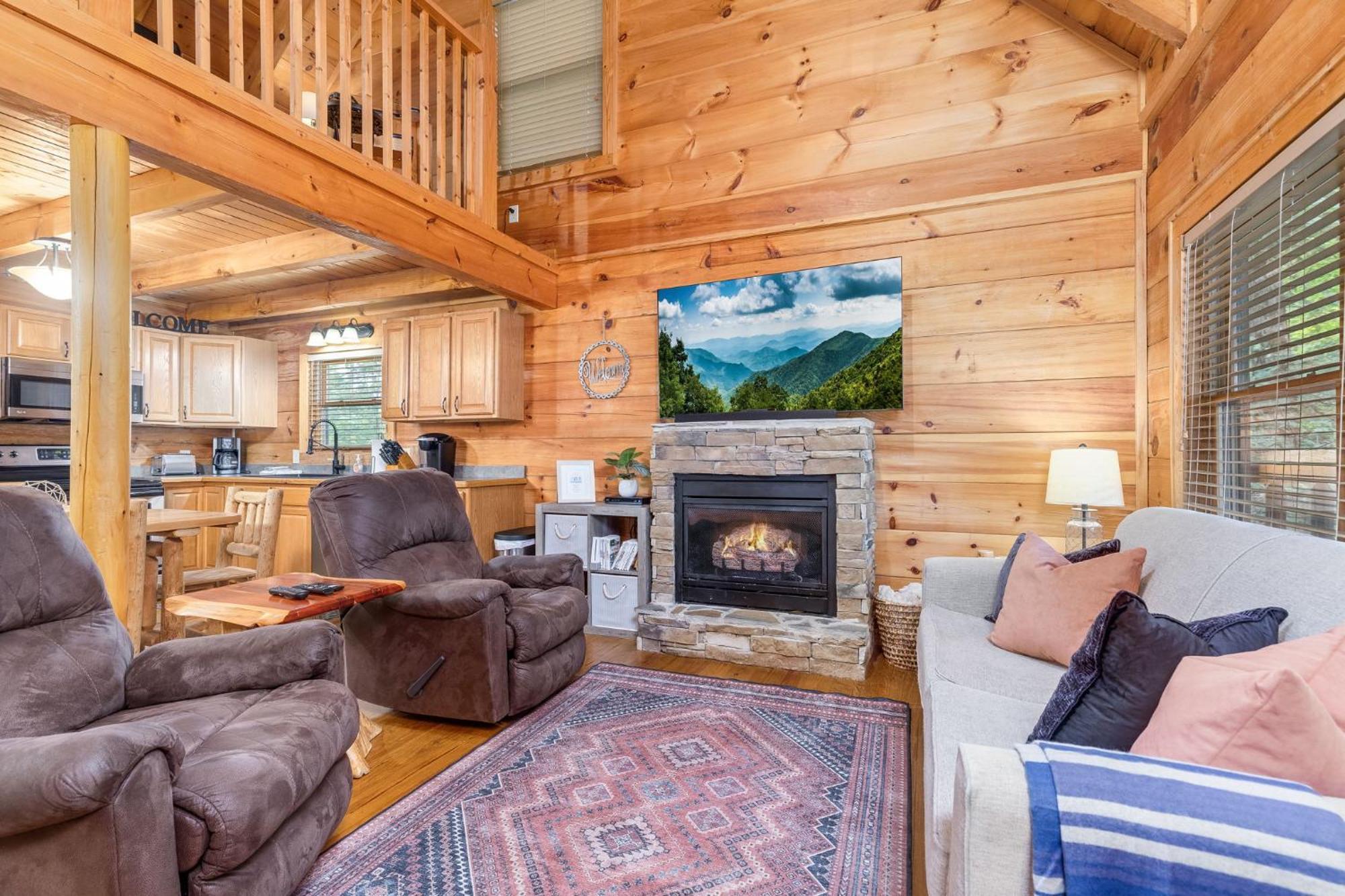 Elegant & Cozy Cabin Near Pigeon Forge Sevierville Dış mekan fotoğraf